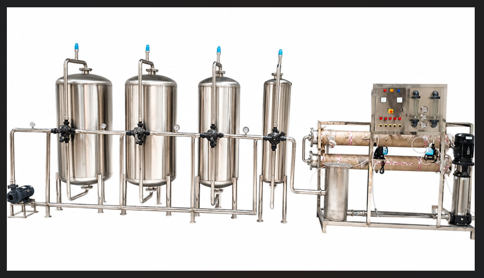 AQUAGALEN-6000 LPH SS 304 RO PLANT